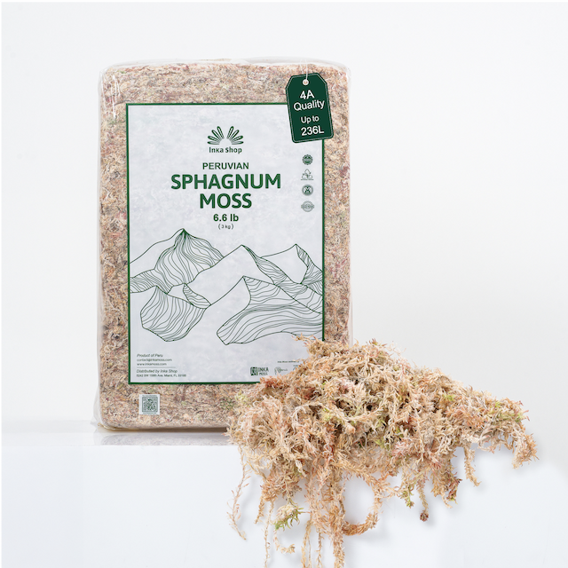 6.6 lb Peruvian Sphagnum Moss