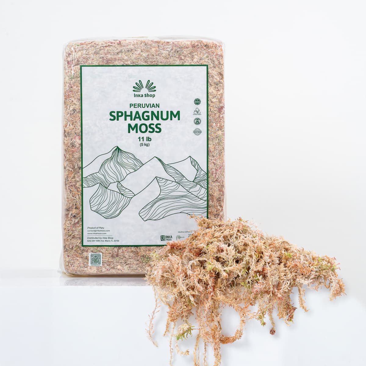 11 lb Peruvian Sphagnum Moss