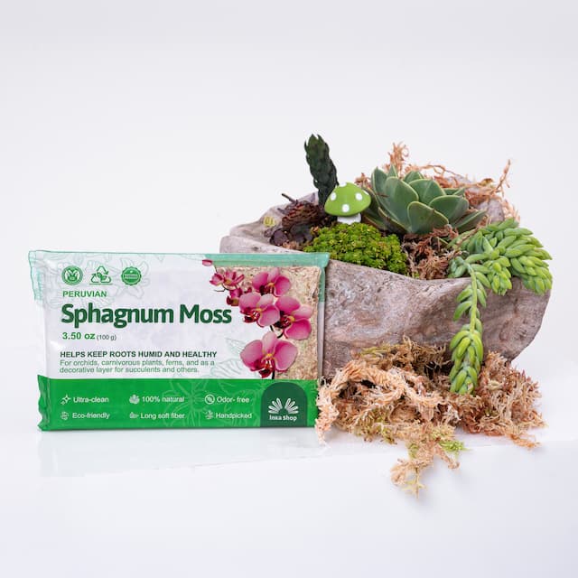3.50 oz Peruvian Sphagnum Moss